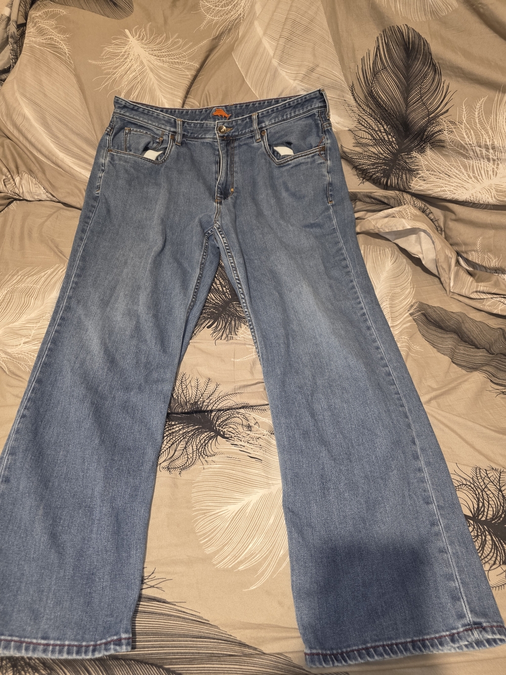 Women’s Mid Blue Flared Jeans